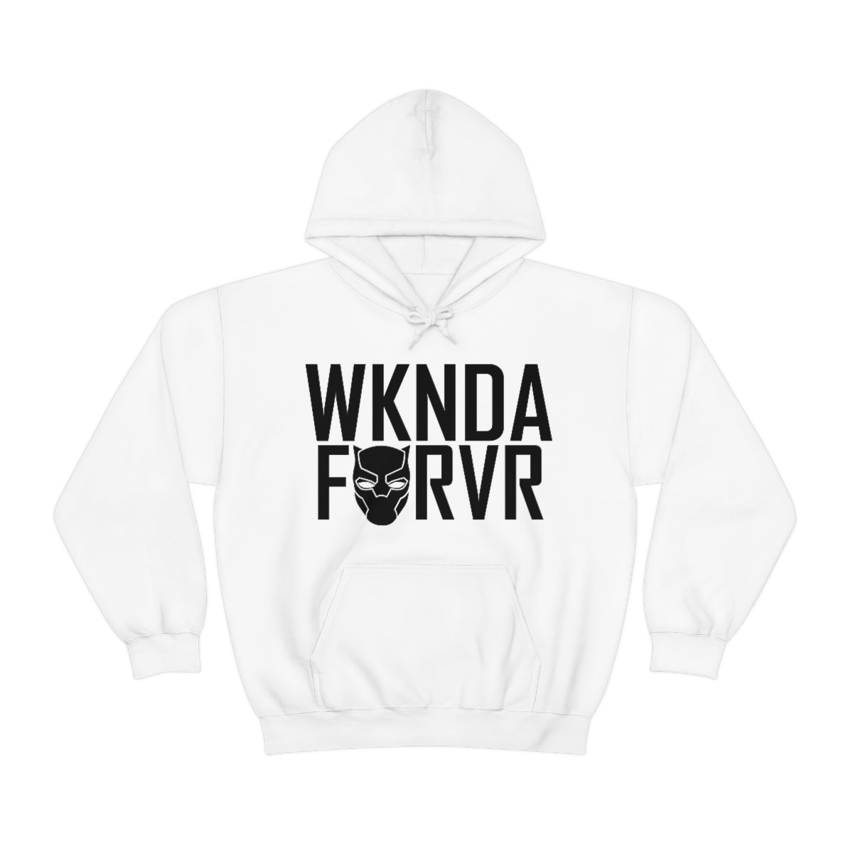 "WKNDA FRVR" Hoodie (Available in White & Gray)