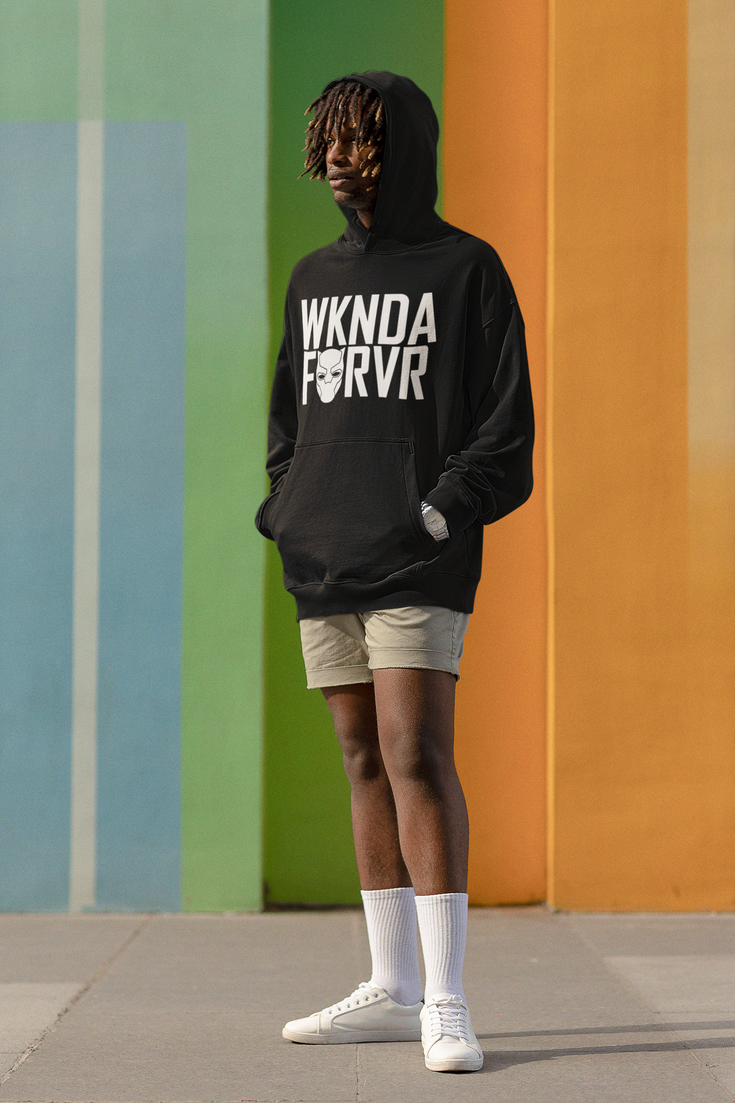 "WKNDA FRVR" Hoodie (Available in Dark Colors)