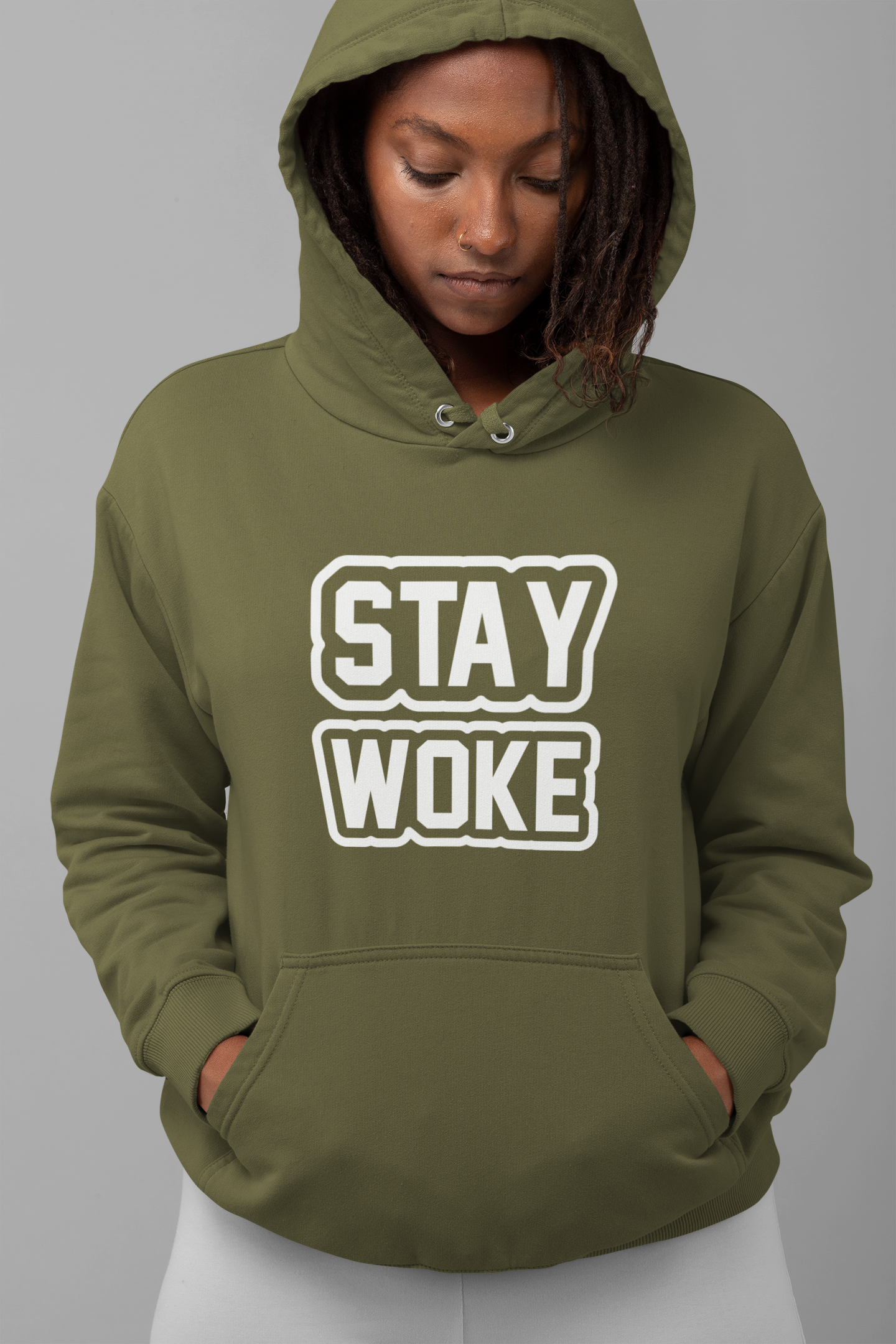 "Stay Woke" Hoodie (Available in Multiple Colors)