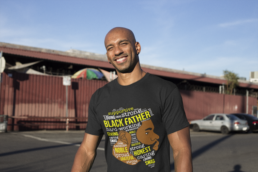 "Strong Black Father" Unisex T-Shirt (Available in Multiple Colors)